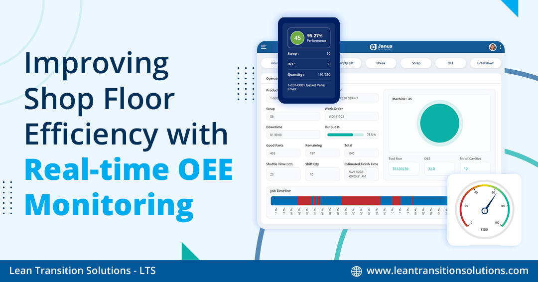 Improving shop floor efficiency with OEE monitoring